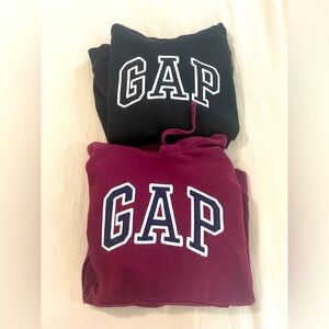 Gap Hoodies/Sweatshirts - Maroon & Black - WOMENS - XL (2)